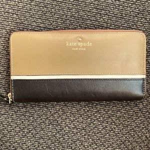 NWOT Kate Spade Lacey Zip Continental Wallet